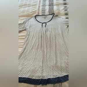 Comfort  short sleep gown XL Ellen Tracy